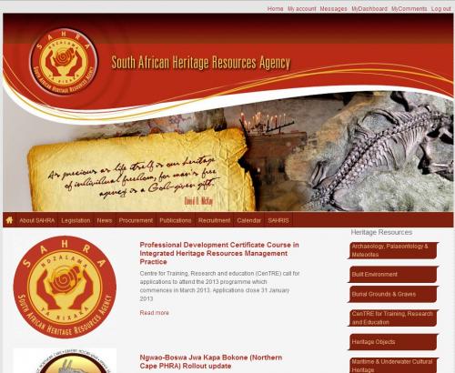 SAHRA Home Page