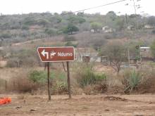 Picture of signage taken from site showing Ndumo Gave Reserve