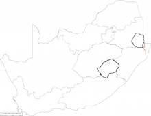 Map - Makatini and Mzamba Formation