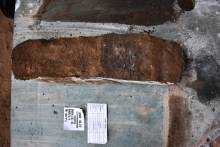 Sample 22 prior to closing with plaster