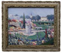 ‘Garden of remembrance, Worcester’, Pieter Hugo Naudé (with frame)