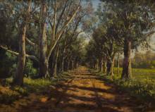 ‘An avenue of trees’, Marthinus (Tinus) Johannes de Jongh 