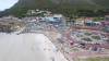 Drone image of the Muizenberg Beachfront