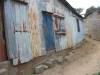 Corrugated iron structure Umkomanzi Drift 1 housing site