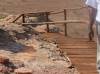 View of Staircase platform leading down Mapungubwe Hill