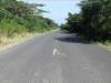 Road running parallel to  proposed powerlines