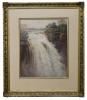 Pieter Hugo Naudé ,' Northern Cataract, Victoria Falls' (with frame) 